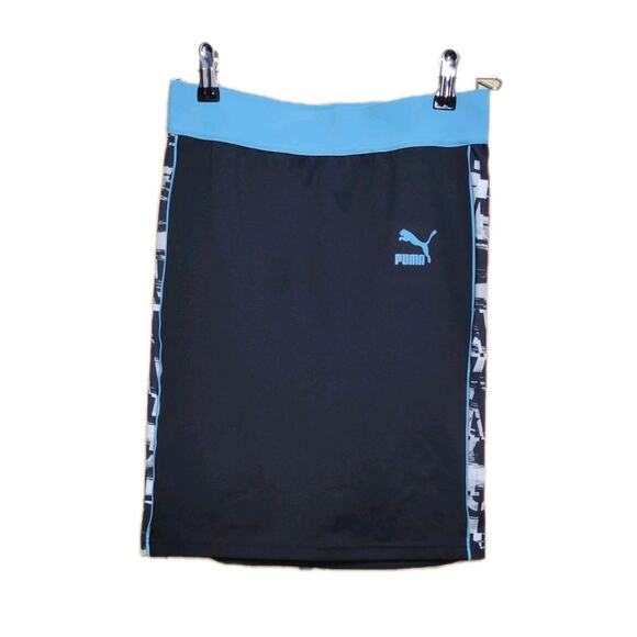 Puma Black w/Stripe Straight Pencil Skirt Women’s Size Small - Picture 1 of 9